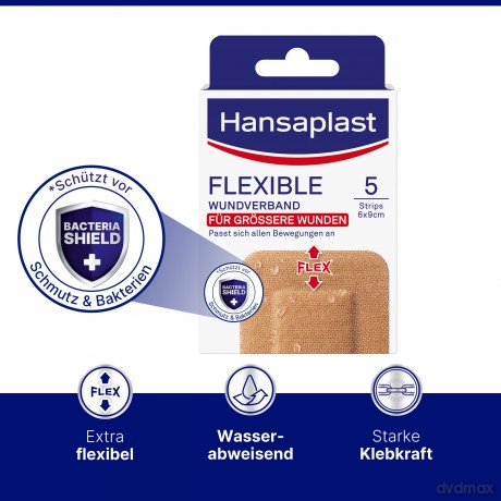Hansaplast Wundverband Pflaster FLEXIBLE