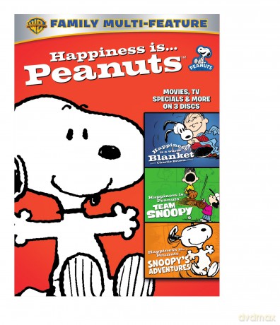 Happiness Is Peanuts: 3 Pack Of Fun [3DVD]