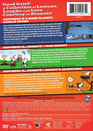 Happiness Is Peanuts: 3 Pack Of Fun [3DVD]