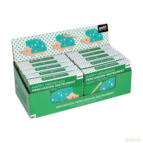 Happy Hedgehog Percussion Instrument CDU of 10 [KSIĄŻKA]