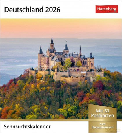Harenberg: Harenberg Postkartenkalender Deutschland