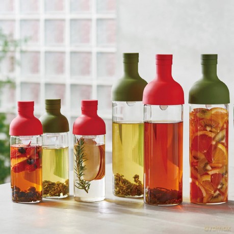 Hario Cold-Brew Filterflasche olivgrźn