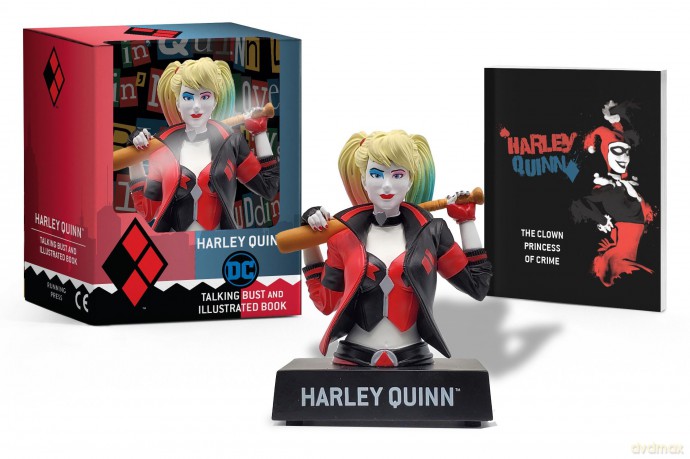 Harley Quinn Talking Figure and Illustrated Book [KSIĄŻKA]