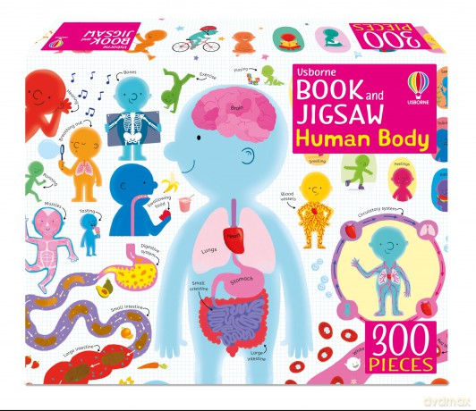 Harpusb Book And Jigsaw Human [KSIĄŻKA]