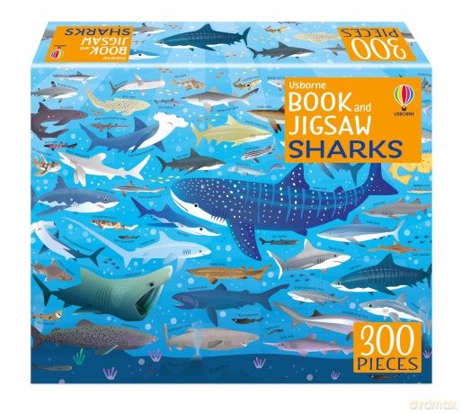 Harpusb Book And Jigsaw Shark [KSIĄŻKA]