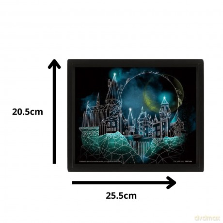 P.Derive: HARRY POTTER - Geometric Hogwarts - Wall