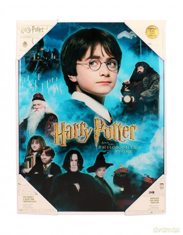 P.Derive: HARRY POTTER - GLASS PRINT - Philosopher
