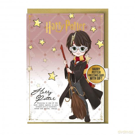 HARRY POTTER - Harry - Greeting card wit