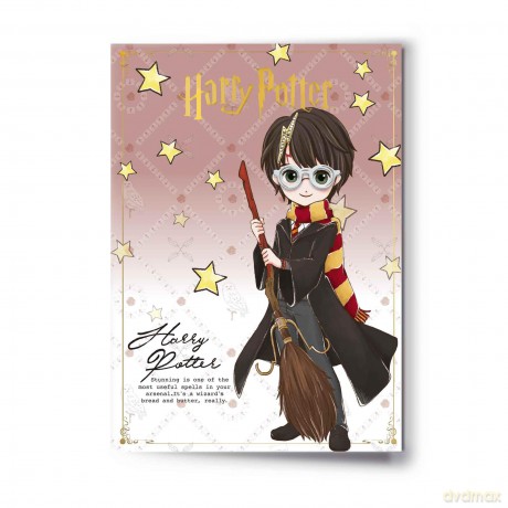 HARRY POTTER - Harry - Greeting card wit