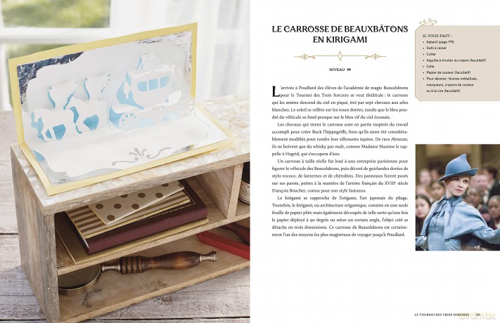 HARRY POTTER - La magie du papier