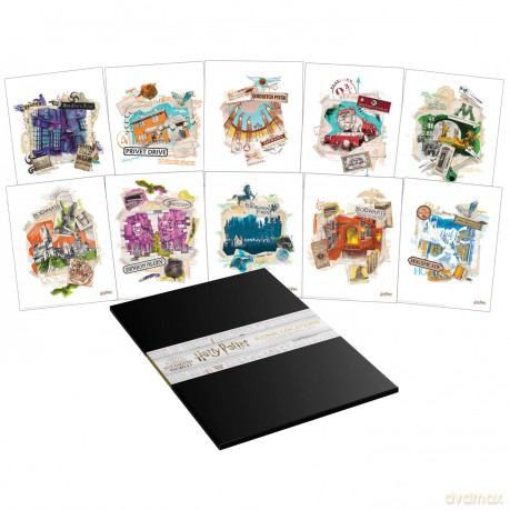 HARRY POTTER - Set of 10 lithographs '36