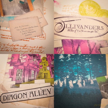HARRY POTTER - Set of 10 lithographs '36