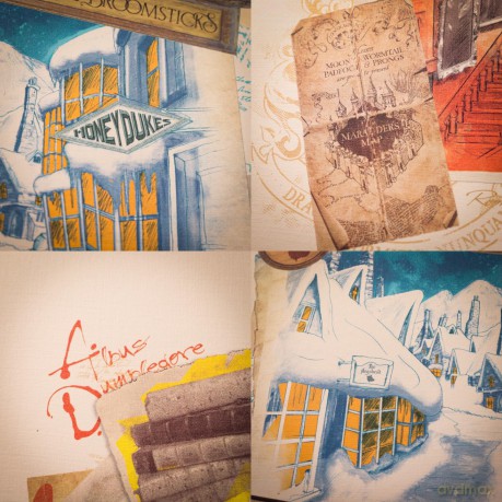 HARRY POTTER - Set of 10 lithographs '36