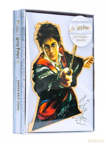 Harry Potter Boxed Diecut Note Cards Set of 12 [KSIĄŻKA]