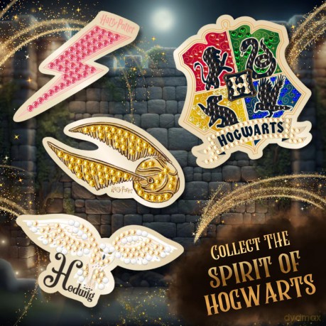 Harry Potter Crystal Art Pin Badge Blind Bag