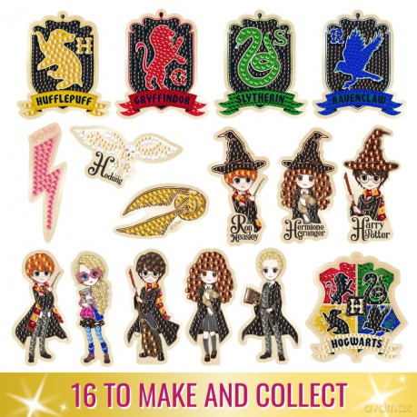 Harry Potter Crystal Art Pin Badge Blind Bag