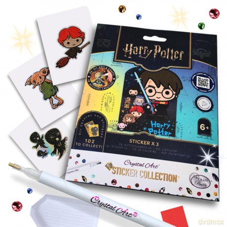 Harry Potter Crystal Art Sticker Album Starter Pack