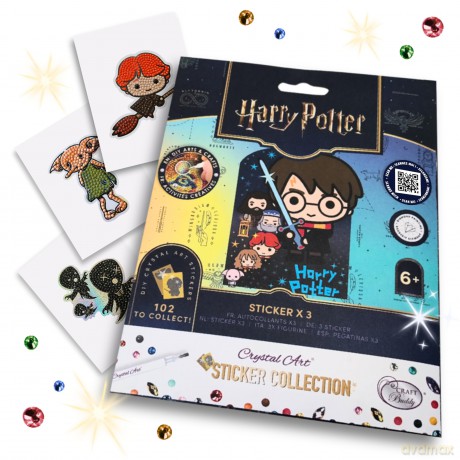 Harry Potter Crystal Art Sticker Pack