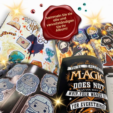 Harry Potter Crystal Art Sticker Pack