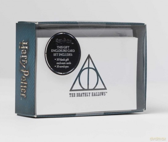 Harry Potter Deathly Hallows Foil Gift Enclosure Cards Set of 10 [KSIĄŻKA]