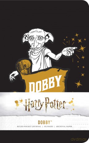Harry Potter Dobby Ruled Pocket Journal [KSIĄŻKA]