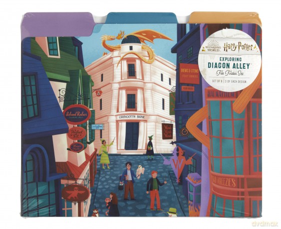 Harry Potter Exploring Diagon Alley File Folder Set Set of 9 [KSIĄŻKA]