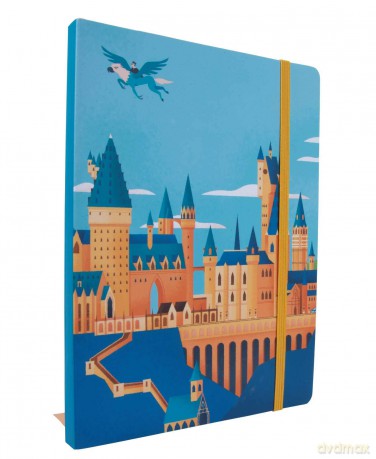 Harry Potter Exploring Hogwarts Castle Softcover Notebook [KSIĄŻKA]