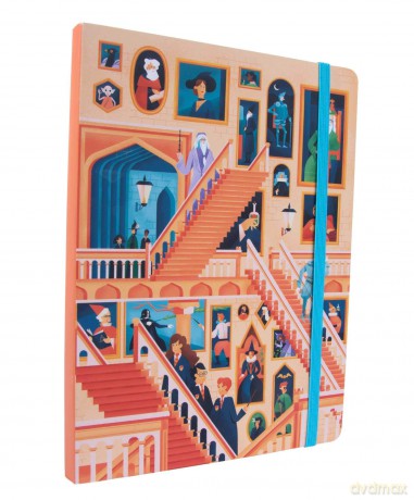 Harry Potter Exploring Hogwarts The Grand Staircase Notebook [KSIĄŻKA]