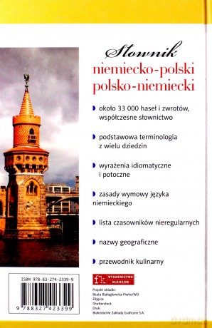 Słownik niemiecki. niemiecko-polski, polsko-niemiecki - Aleksandra Czechowska-Błachiewicz, Jan Markowicz, Roman Sadziński [KSIĄŻKA]
