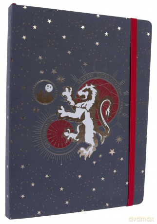 Harry Potter Gryffindor Constellation Softcover Notebook [KSIĄŻKA]