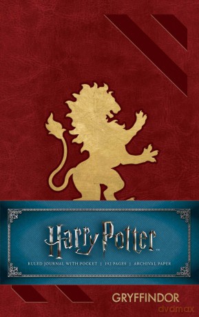 Harry Potter Gryffindor Ruled Pocket Journal [KSIĄŻKA]