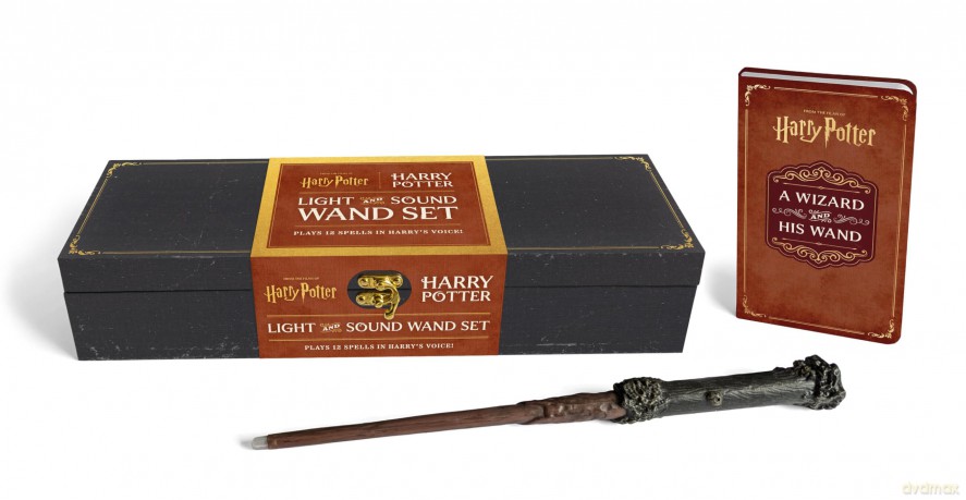 Harry Potter Harry Potter Light and Sound Wand Set [KSIĄŻKA]