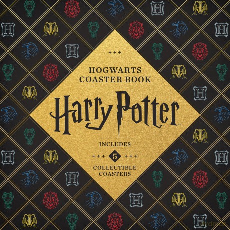 Harry Potter Hogwarts Coaster Book [KSIĄŻKA]