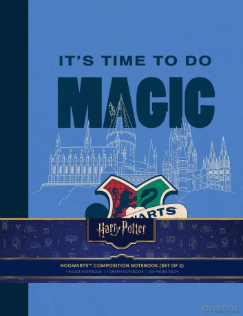 Harry Potter Hogwarts Composition Notebook Set Set of 2 [KSIĄŻKA]