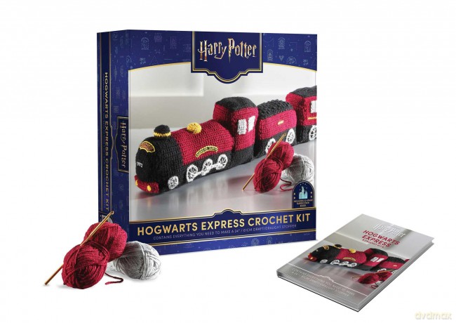 Harry Potter Hogwarts Express Draft Stopper Crochet Kit [KSIĄŻKA]