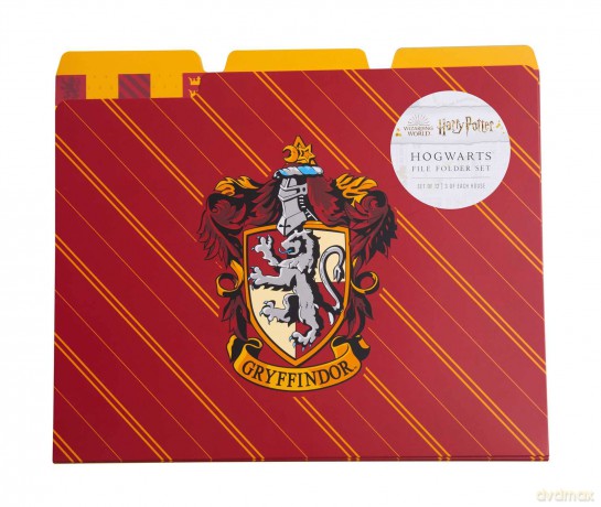 Harry Potter Hogwarts Houses File Folder Set Set of 12 [KSIĄŻKA]