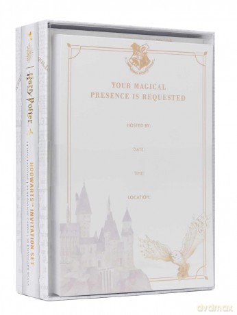 Harry Potter Hogwarts Invitation Set Set of 30 [KSIĄŻKA]