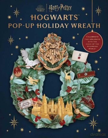 Harry Potter Hogwarts PopUp Holiday Wreath [KSIĄŻKA]