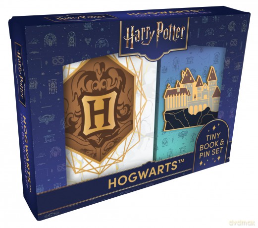 Harry Potter Hogwarts Tiny Book and Pin Set [KSIĄŻKA]