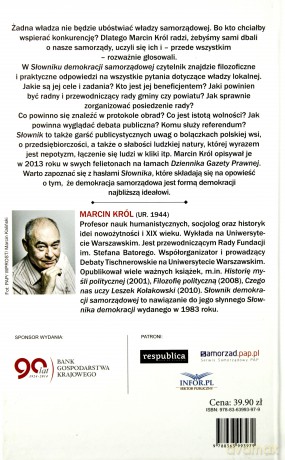 Słowniku demokracji samorządowej - Marcin Król [KSIĄŻKA]