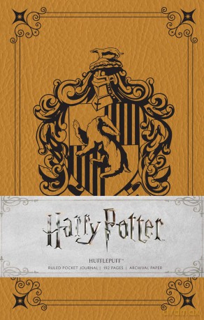 Harry Potter Hufflepuff Ruled Pocket Journal [KSIĄŻKA]