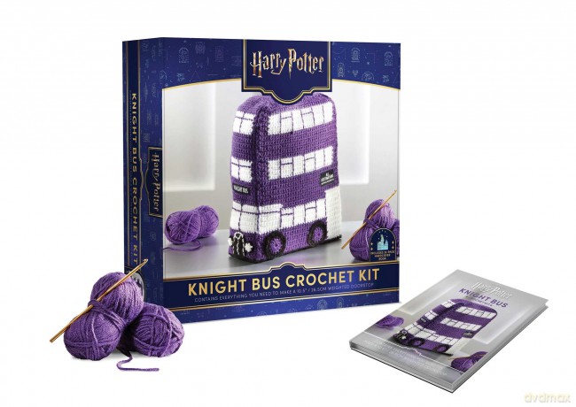 Harry Potter Knight Bus Doorstop Crochet Kit [KSIĄŻKA]