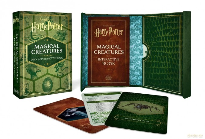 Harry Potter Magical Creatures Deck and Interactive Book [KSIĄŻKA]