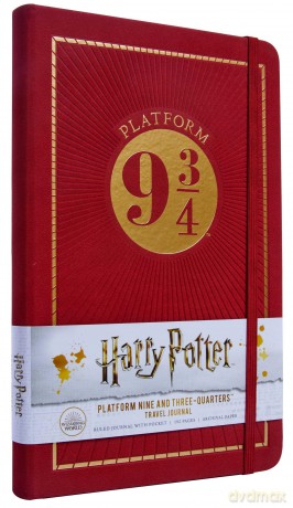 Harry Potter Platform Nine and Three Quarters Travel Journal [KSIĄŻKA]