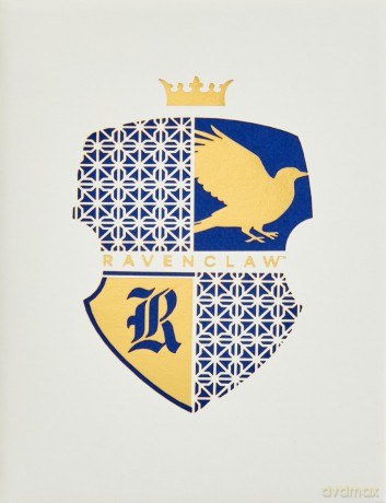 Harry Potter Ravenclaw DieCut Card [KSIĄŻKA]