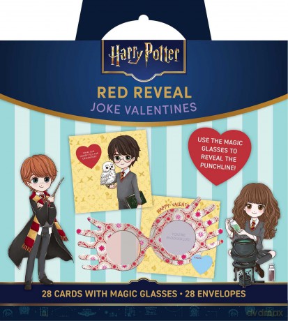 Harry Potter Red Reveal Joke Valentines [KSIĄŻKA]