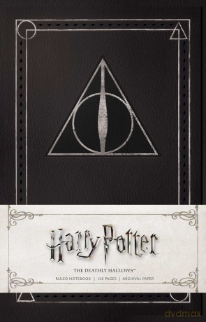 Harry Potter The Deathly Hallows Ruled Notebook [KSIĄŻKA]
