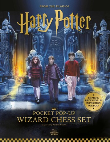 Harry Potter The Pocket PopUp Wizard Chess Set TRAVEL EDITION [KSIĄŻKA]