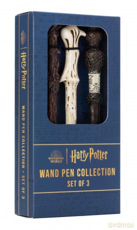 Harry Potter Wand Pen Collection Set of 3 [KSIĄŻKA]
