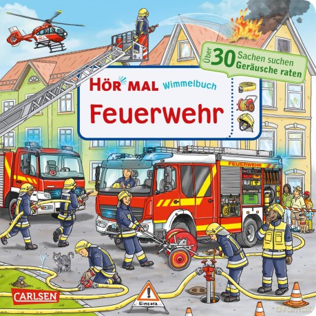 Hśr mal Wimmelbuch Feuerwehr